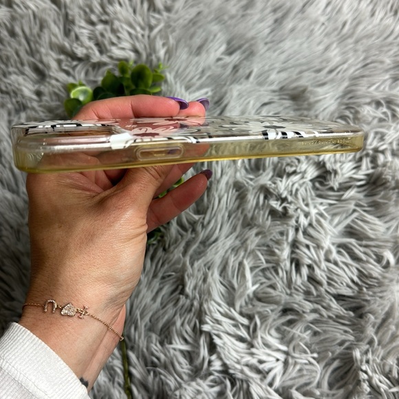 Kate spade floral white  and clear iPhone 12 Pro Max case - Picture 4 of 5